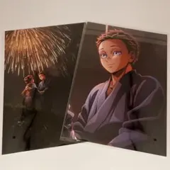 2枚セット 劇場版 鬼滅の刃 無限城編 第一章 映画入場者特典 猗窩座