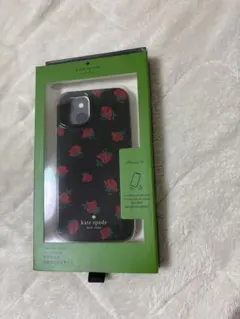 kate spade iPhone14 ケース　美女と野獣　ブラック