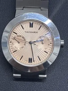 【TRUSSARDI トラサルディ 腕時計 TR-7073クォーツ 稼働確認済】のサムネイル