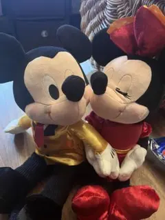 希少！非売品！ディズニー ミッキー&ミニー セレブリティフォトペアぬいぐるみ