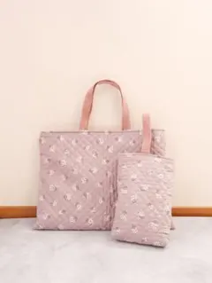 入園入学に♡2点セット（レッスンバッグ・靴袋）