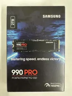 Samsung 990 PRO 2TB M.2 SSDのサムネイル