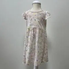 キッズ 半袖ワンピース 120cm ユニコーン 女の子 子供用 ゆるふわのサムネイル