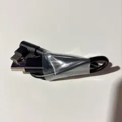 usb A to type c L字ケーブル　約30cm
