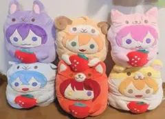 すとぷり ぬいぐるみクッション 莉犬 ころん るぅと さとみ ジェル ななもり。