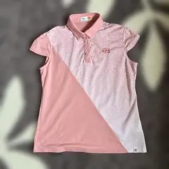 Munsingwear レディース ポロシャツ ピンク LLのサムネイル