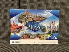 ディズニー2026年 壁掛けカレンダー