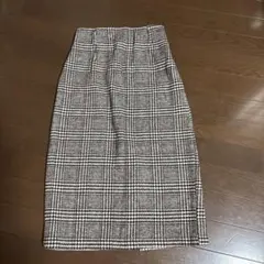 (最終値下げ品)INGNI 美品 チェック柄タイトスカート