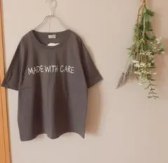 サマンサモスモス 接触冷感ロゴアソートプリントTシャツ チャコールのサムネイル
