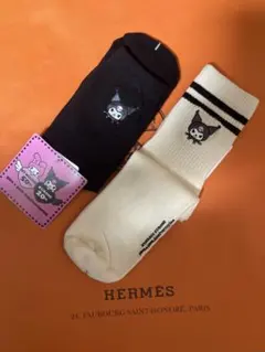 【新品未使用】マイメロクロミ20周年記念ソックス2足セット