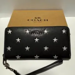 コーチ COACH 長財布 CW479 スター ブラック