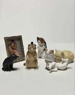 ねこ　フィギュアセット