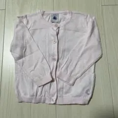 プチバトー　カーディガン　12M/74CM