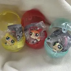 【新品未開封】パワーパフガールズめじるしアクセサリー　3点セット