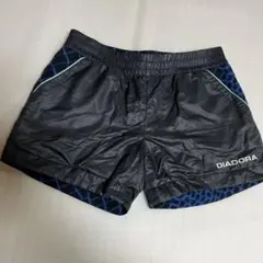 DIADORA 網目模様 ウォームハーフパンツ　　レディースL