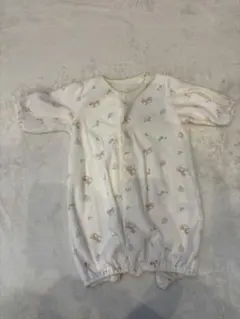 動物柄 半袖ロンパース 50-60cm