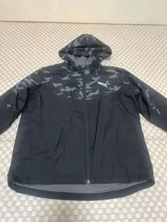 【150】PUMA 迷彩柄 フード付きナイロンジャケット