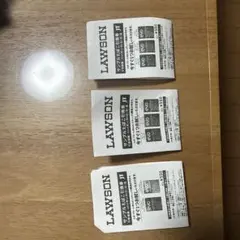 LAWSON サンプルたばこ引換券3枚