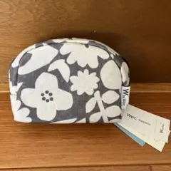 wpc花 キャンバスポーチ