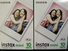 FUJIFILM instax mini インスタントフィルム 10枚入×2箱