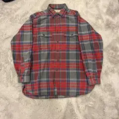 80〜90sL.L.bean ネルシャツ　チェックシャツ　古着