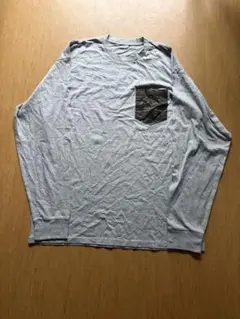 carhartt ロンT 迷彩ポケット Lサイズ