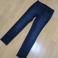 GU ジーユー 裏起毛スキニーデニム　ジーンズ　M