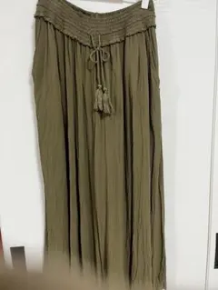 RADIATE サイズ9号　オリーブ色 しわ加工パンツ