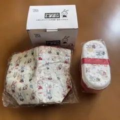 しまむら　オリジナルお弁当箱＋保冷バッグセットのサムネイル