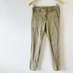 冷*き様 【ユニクロ】ウルトラストレッチスキニーフィットチノ　ウエスト73　ベー