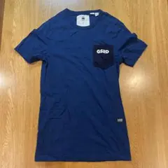 GSRD ポケット付き Tシャツ ネイビー