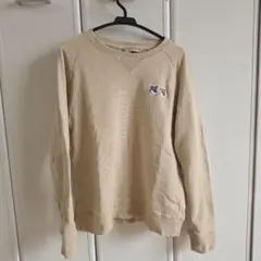 ⭐美品⭐MAISON KITSUNE メゾンキツネ ベージュ トレーナー Mのサムネイル
