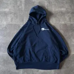 90s USA製 CAMBER スウェットパーカー 紺 2XL A851
