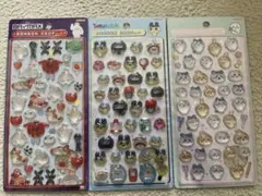 【正規品】ボンボンドロップシール ベイマックス・まめっち・ちいかわ3点セット