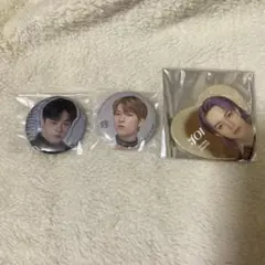 JO1 鶴房汐恩 金城碧海 大平祥生 缶バッジ セット