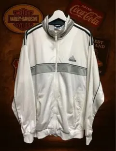 【2月末まで断捨離セール】90's adidas 万国旗タグ トラックジャケット