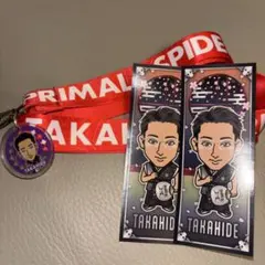 ランペ　縁日　ストラップ　鈴木昂秀 PRIMAL SPIDER 千社札