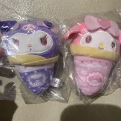 サンリオ クレープおくるみマスコット クロミ マイメロ