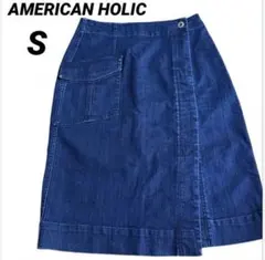 AMERICAN HOLIC アメリカンホリック デニムスカート Sのサムネイル