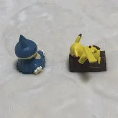 ポケモン　ガチャ　みんなのカビゴン　ピカチュウ　ゴンベ