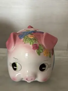 新品）ポーランド食器 豚さん貯金箱 - メルカリ