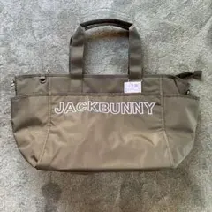 JACKBUNNY ゴルフ用トートバッグ カーキのサムネイル