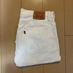 【美品】Levi's 513 ホワイトデニムパンツ W32 L32