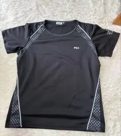 FILA 半袖 Tシャツ ブラック レディースのサムネイル