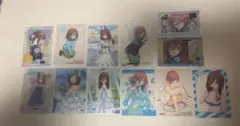 五等分の花嫁　中野三玖　新品未使用品　カード類27枚まとめ売り　２枚目あり！