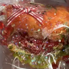 jammyjem キラキラ先生　ハンバーガー スクイーズ