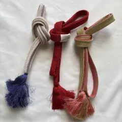 帯締めセット（結び目・房付き）