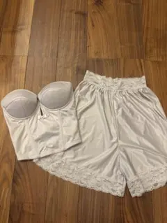 ハツコエンドウ ブライダルインナー 上下セット