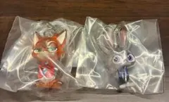 ズートピア2 めじるしアクセサリー　ガチャ　2個セット