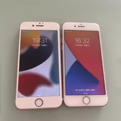 iPhone 7 32G ローズゴールド 2台セット SIMロックあり
